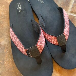 J Crew flip flops size 13
